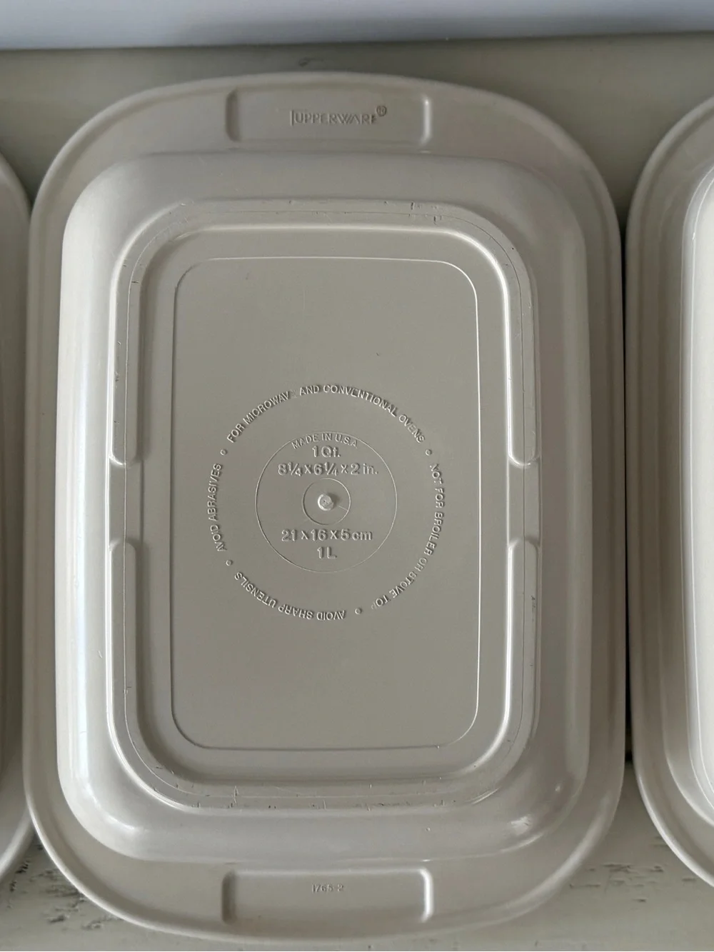 Vintage Tupperware Ultra 21 Casserole Dish Set – 5 Piece Set